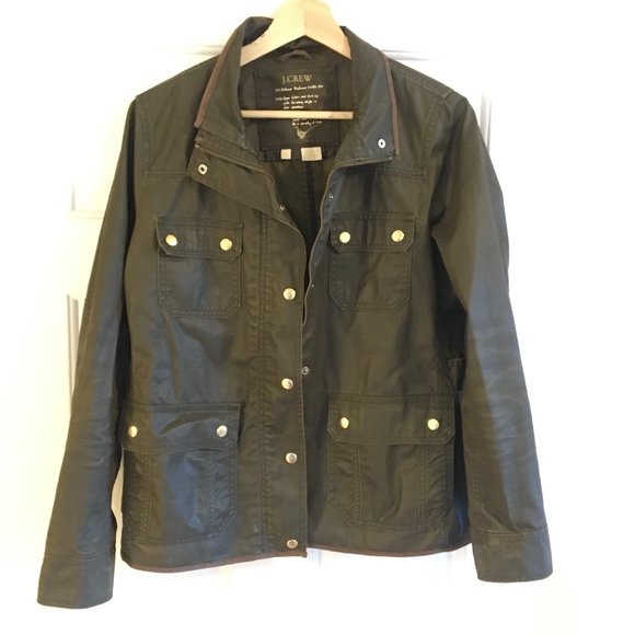 JCrew Boyfriend Fit Downtown Field Jacket, sz M - Picture 1 of 4